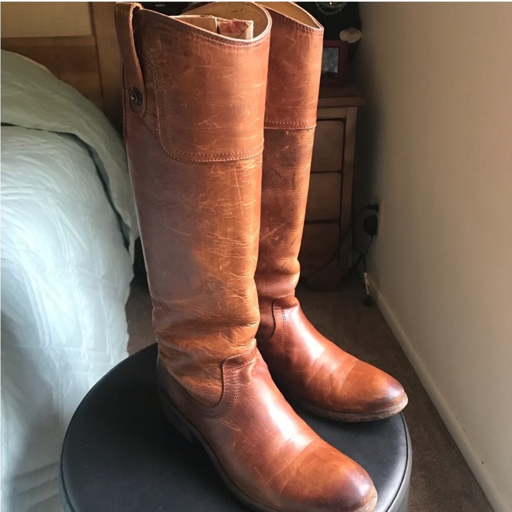 Frye Leather Knee-High Boots